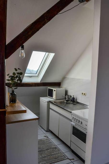Schoene Dachgeschosswohnung Nahe Koeln Bagian luar foto